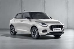 Maruti Suzuki Swift Color Bluish Black   Pearl Arctic White (dual Tone)